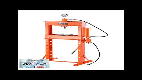 30 T Hydraulic Shop Press Hydraulic Press with Press Plate for Bending Review