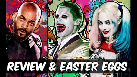 Suicide Squad Movie Review & Easter Eggs (2016)