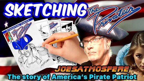Sketching The Privateer: Amateur Comic Art, Episode 172! Atmosfere Comics Arrives on Kindle!