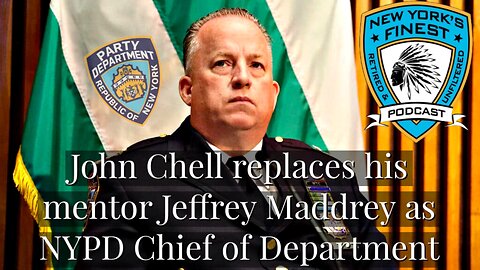 John Chell replaces his mentor Jeffrey Maddrey as NYPD Chief Of Department