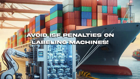 Expert Strategies to Avoid ISF Penalties for Importing Labeling Machines