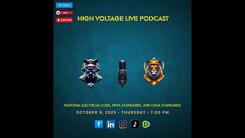 High Voltage Live Podcast - October 9, 2025