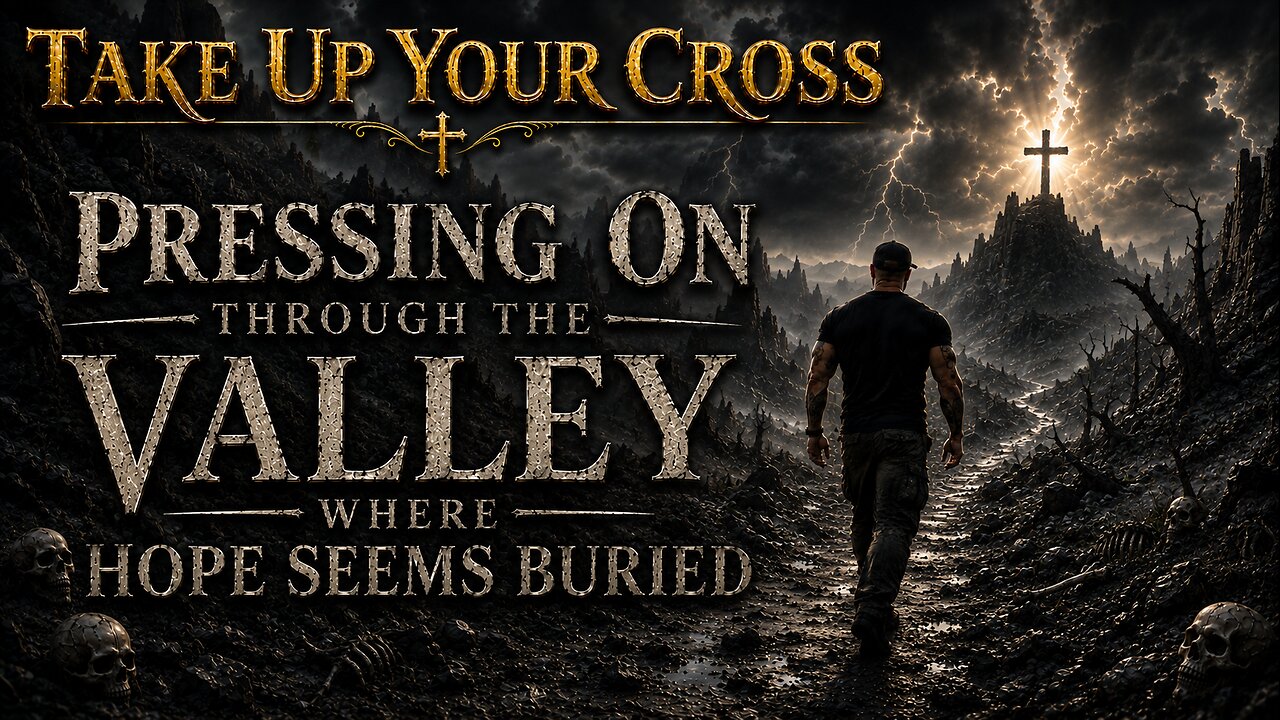 TAKE UP YOUR CROSS- Pressing On Through the Valley Where HOPE Seems Buried