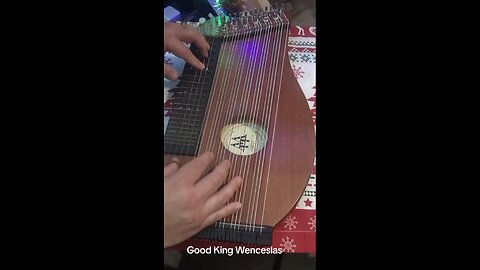 Good King Wenceslas on the Zither