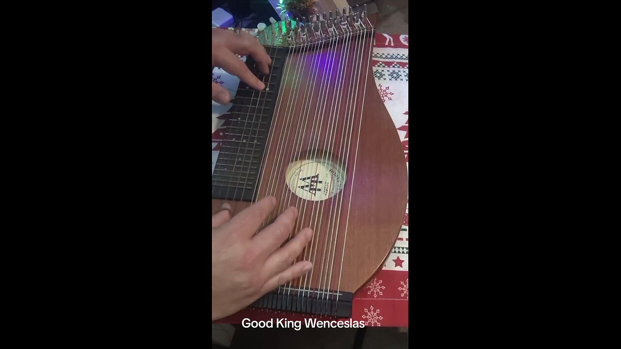 Good King Wenceslas on the Zither