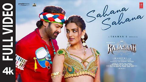 Sahana Sahana Song- The RajaSaab |Prabhas |Nidhhi|Maruthi|Thaman|Vishal M|Kumaar