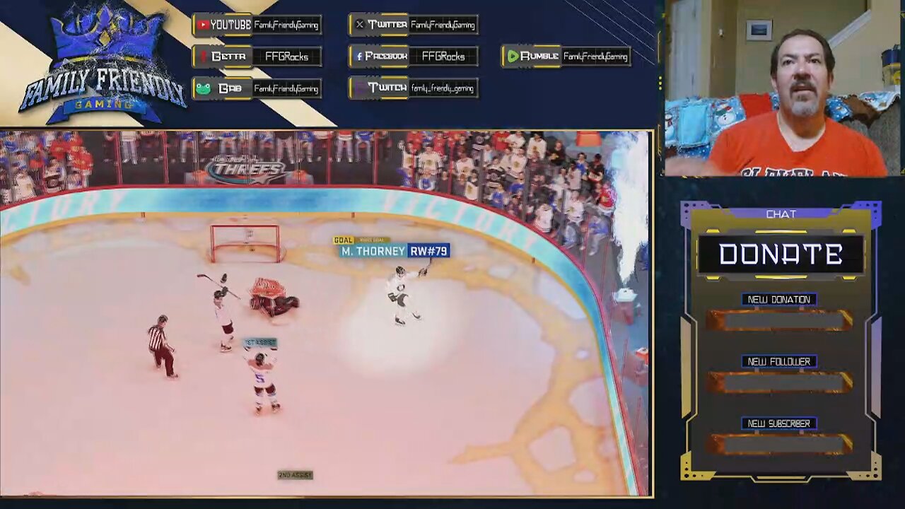 NHL 25 NHL Threes Blackhawks vs Raiders