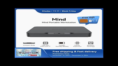 Khadas Mind Mini PC Intel Core i7-1360P 5.0GHz Micro Desktop Computer Review