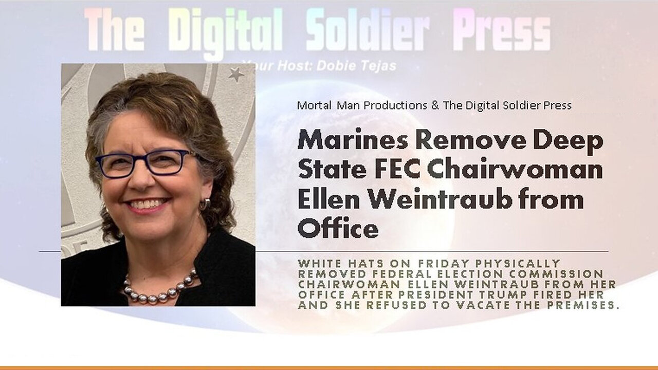 Marines Remove Deep Stater FEC Chairwoman Ellen Weintraub from her DC Office