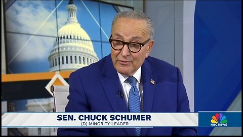 Sen Schumer: I Have No Faith In The Judicial System Under Autocrat Trump 