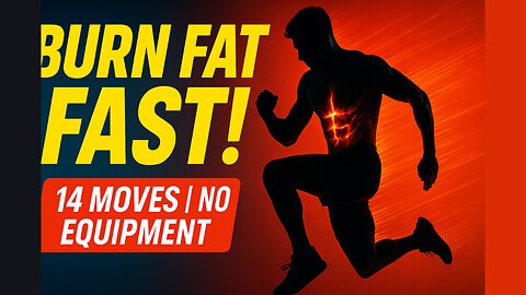 Fat Burning Cardio Workout for a Flat Belly at Home
