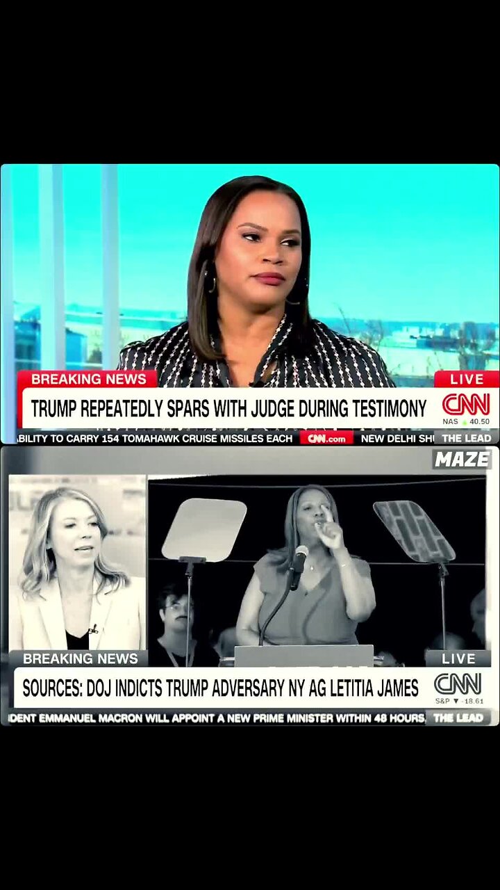 CNN’s Legal Experts Say Letitia James Can Make a Mistake on Her Loan Documents But Trump Cannot