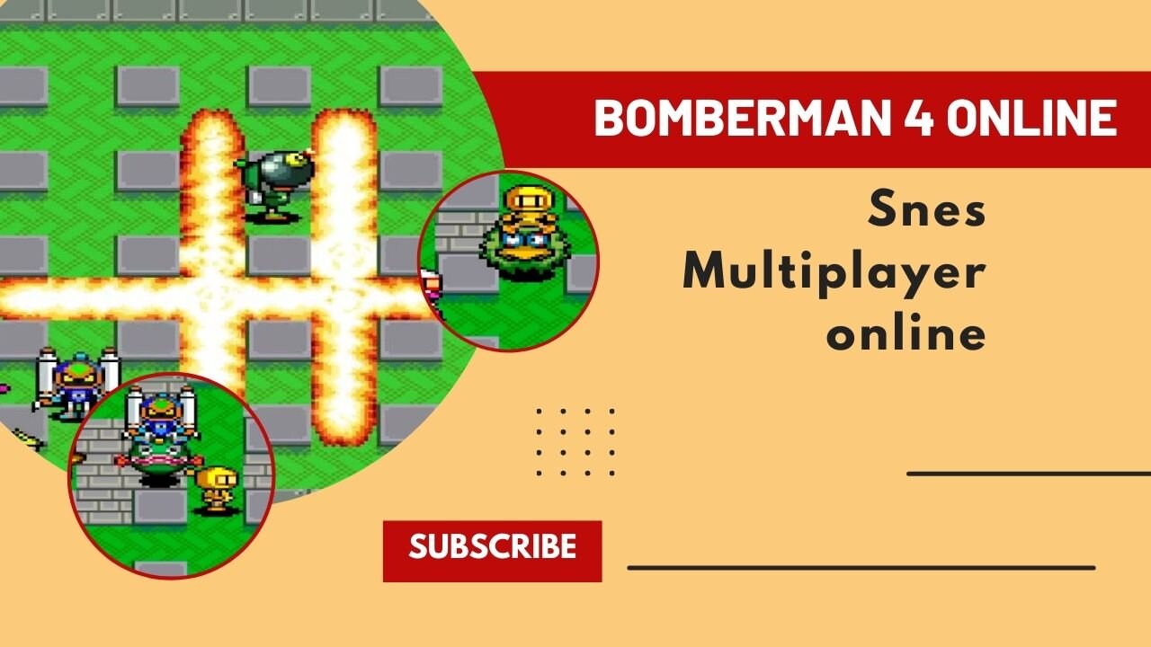 Gameplay Super Bomberman 4 Online - Snes Multiplayer online