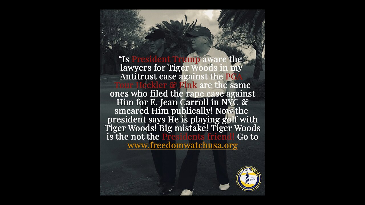 Trump & Tiger