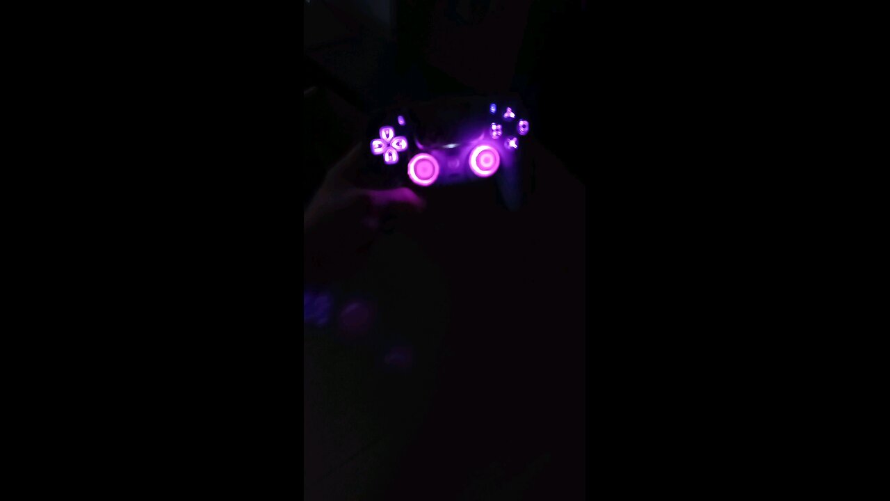 My Joker PlayStation 5 controller Led Mod + Faceplate