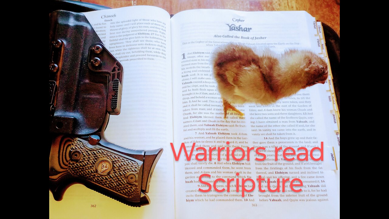 WARRIORS READ SCRIPTURE THE BOOK OF JASHER