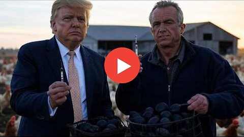 WARNING! TRUMP GIVES BIRD FLU VAXX GOVERNMENT APPROVAL TO GENE EDIT THE CHICKEN AND EGG SUPPLY!