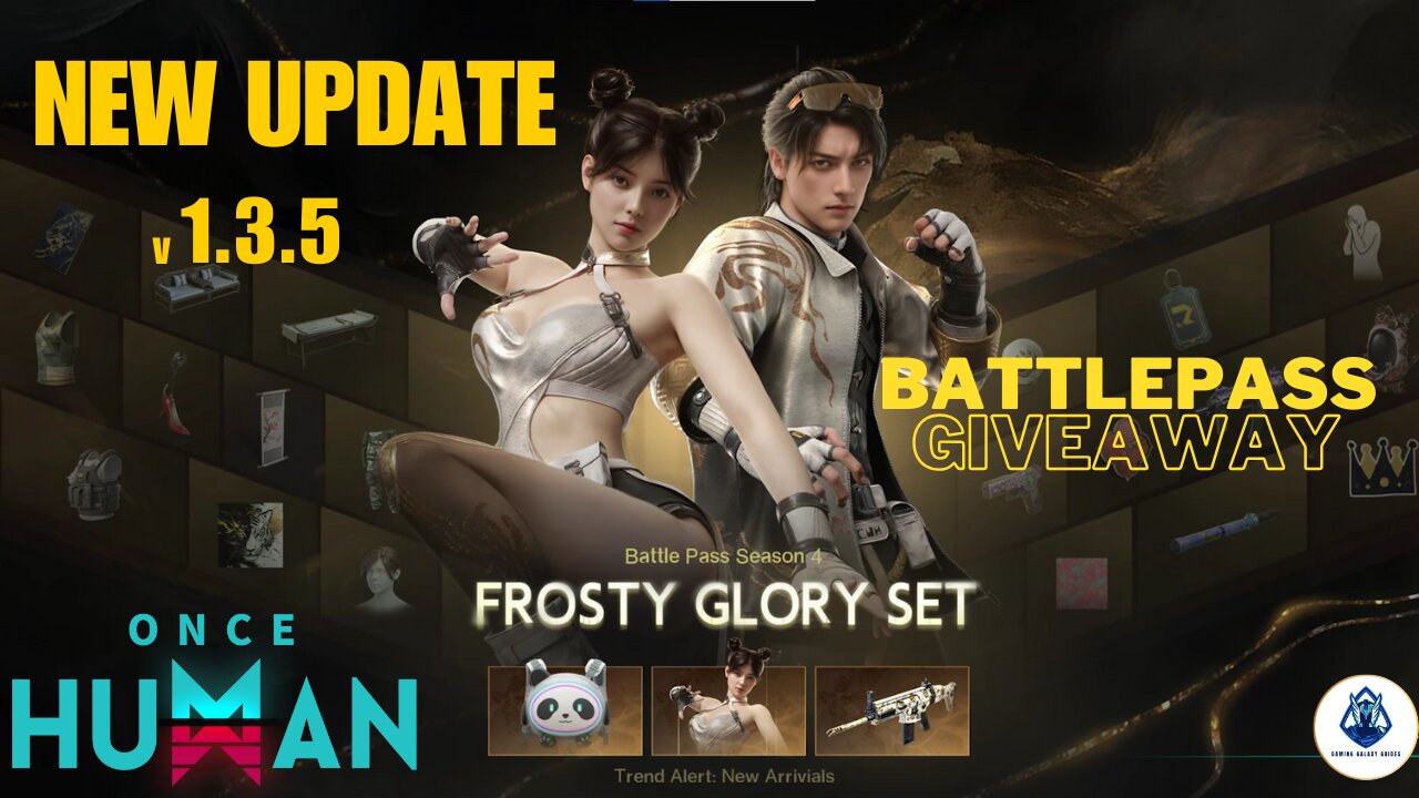 NEW UPDATE OF ONCE HUMAN 1.3.5 FREE BATTLEPASS GIVEAWAY #oncehumanguide #oncehumangame