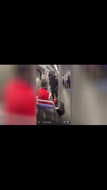 Black Thugs Bully, Assault And Rob A Lone White Man On The D.C. Metro