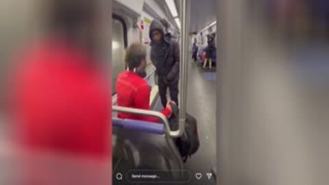 Black Thugs Bully, Assault And Rob A Lone White Man On The D.C. Metro