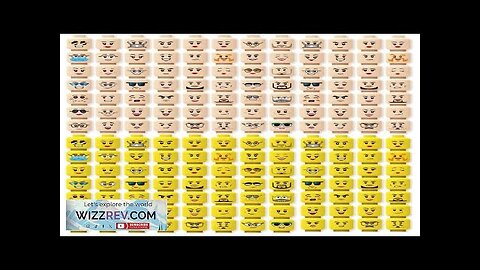 Hot 56pcs/lot Mini Figure Creative Head Faces Laugh Cry Cute Facial Expression Review