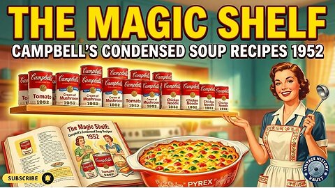 The Magic Shelf: Campbells Condensed Soup Recipes 1952: Vintage History Vault Films.