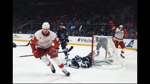 Red Wings Report - Wings win over Kraken in shootout goal compilation