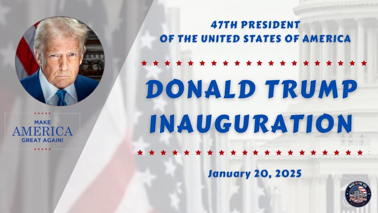 47th President Donald Trump Inauguration | Eric Deters Show