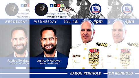 Special Live Broadcast featuring Justice Nwaigwe, Baron Reinhold and more