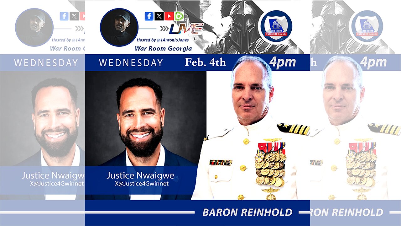 Special Live Broadcast featuring Justice Nwaigwe, Baron Reinhold and more