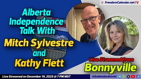 FreedomCalendar.net TV #073: Alberta Independence Talk in Bonnyville (LiveStream)
