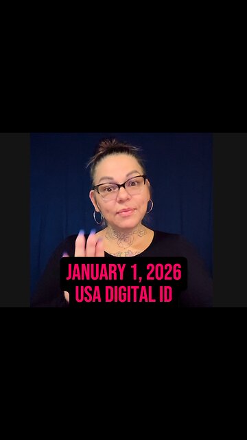🚨 USA Digital ID - January 1 2026 😱 #ASL #deaf #signlanguage