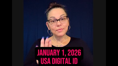 🚨 USA Digital ID - January 1 2026 😱 #ASL #deaf #signlanguage