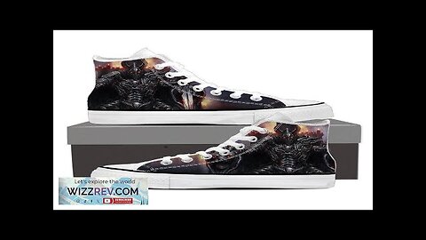 World of Warcraft Death Knight Evil Canvas High-Top Sneakers Review