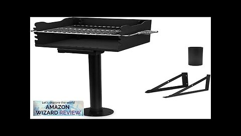 Stanbroil Park-Style Charcoal Grill Heavy Duty Steel Outdoor BBQ Park Grill Review