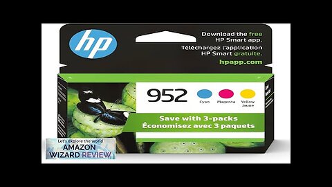 HP 952 Cyan Magenta Yellow Ink Cartridges (3-pack) Review