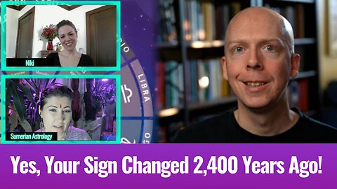 Your Sign Changed 2,400 Years Ago! Abbey and Niki React to Chris Brennan - Sidereal Vs Tropical