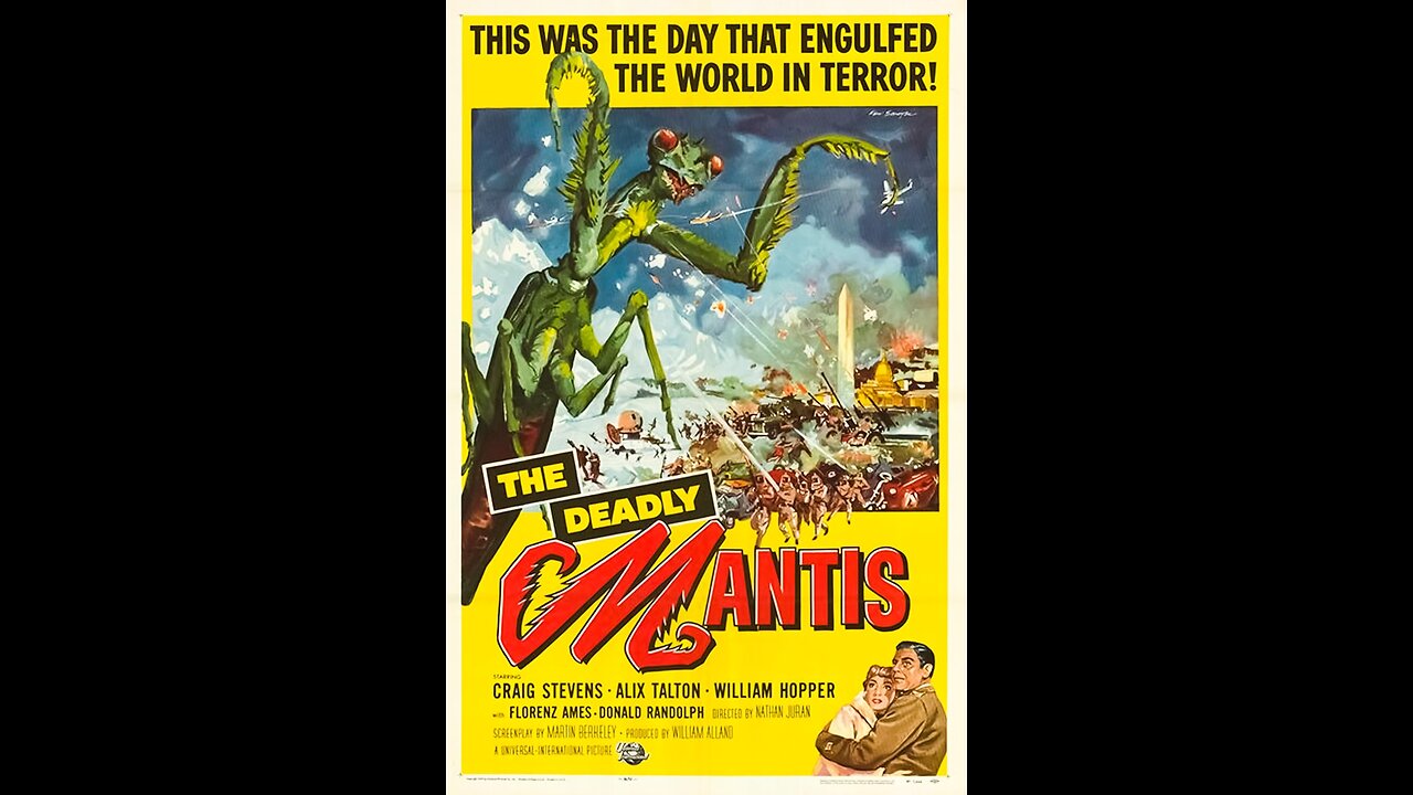 The Deadly Mantis (1957) | Directed by Nathan Juran