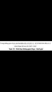 Trong không gian Oxyz,cho hai điểm A(1;2;3),B(-2;-4;9).Biết điểm M(a;b;c) thuộc đoạn AB sao cho