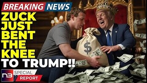 Breaking: Trump Forces Zuckerberg to "Bend the Knee" with $25M Meta Settlement Victory