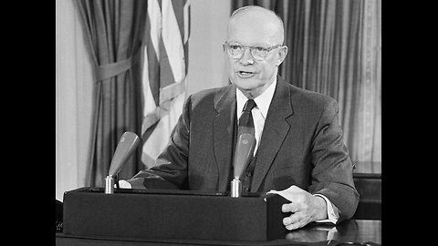 Globalist Scum Eisenhower's "Military-Industrial Complex" Warning was NOT What It Seemed
