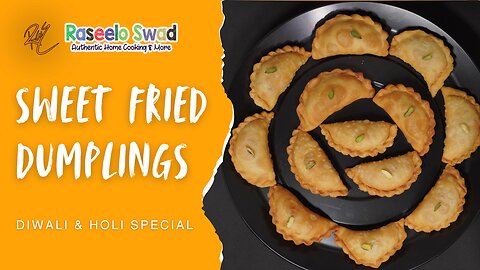 sweet fried dumplings gujiya recipe karanji recipe #youtube #sweet #diwali #holi #reels #newyear