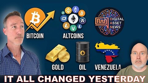 EVERYTHING Changed Yesterday: Bitcoin, Altcoins, Gold, Oil & Venezuela w/Jerry V. Hall