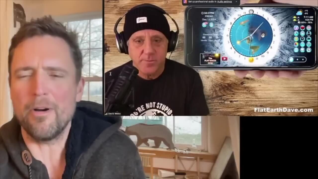 Schmoen Schmenjamin w Flat Earth Dave - TFE - The Flat Earth [Dec 13, 2024]