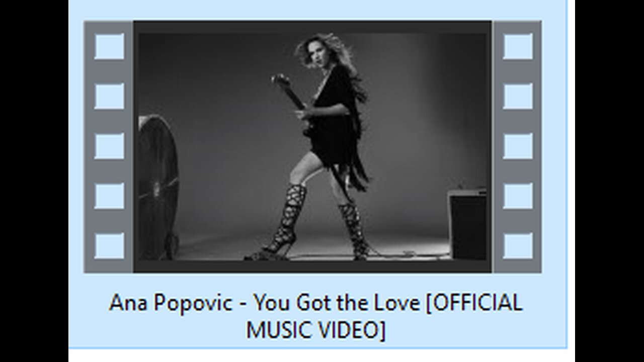 Ana Popvic - ' You Got The Love ' ( OFFICAL MUSIC VIDEO )