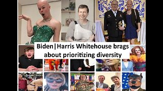 Biden Harris Whitehouse brags diversity was their top priority