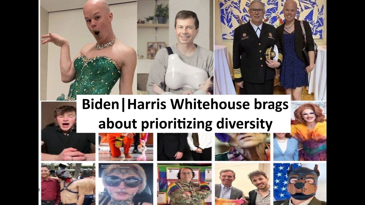 Biden Harris Whitehouse brags diversity was their top priority