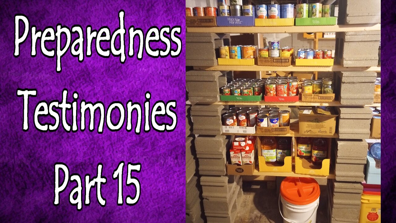 Preparedness Testimonies Part 15