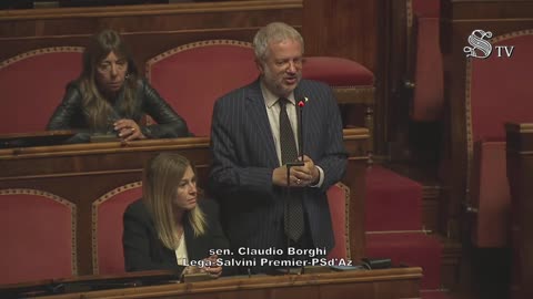 🔴 Intervento in Aula del Sen. Claudio Borghi in ricordo di Frediano Farsetti (21.10.2025)