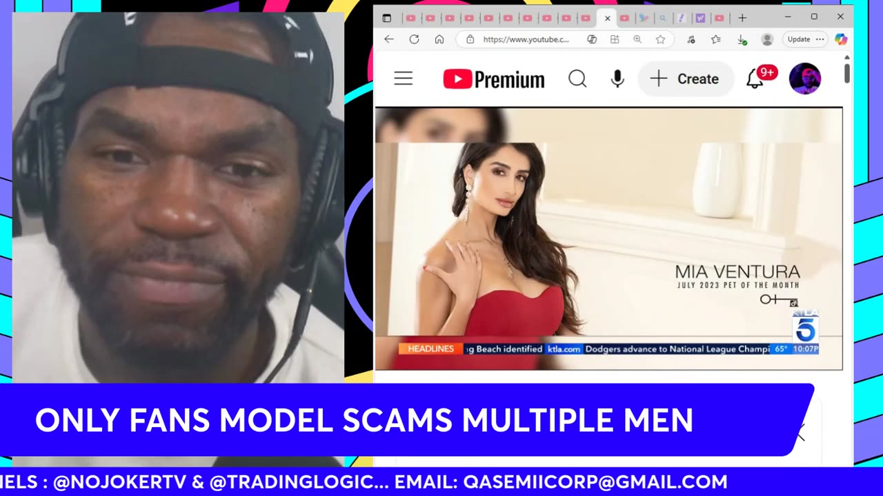 ONLY FANS MODEL scams multiple MEN !